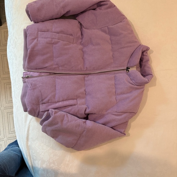Lilac Puffer Jacket - Picture 2 of 4